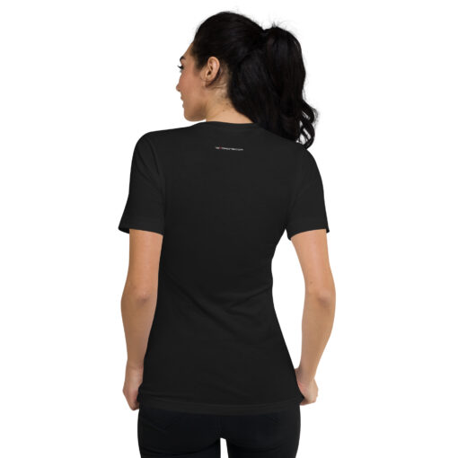 Ladies Short Sleeve V-Neck T-Shirt - Image 4