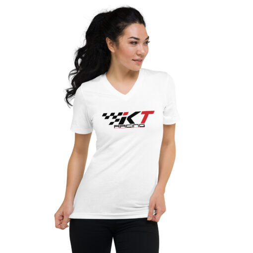 Ladies Short Sleeve V-Neck T-Shirt - Image 5